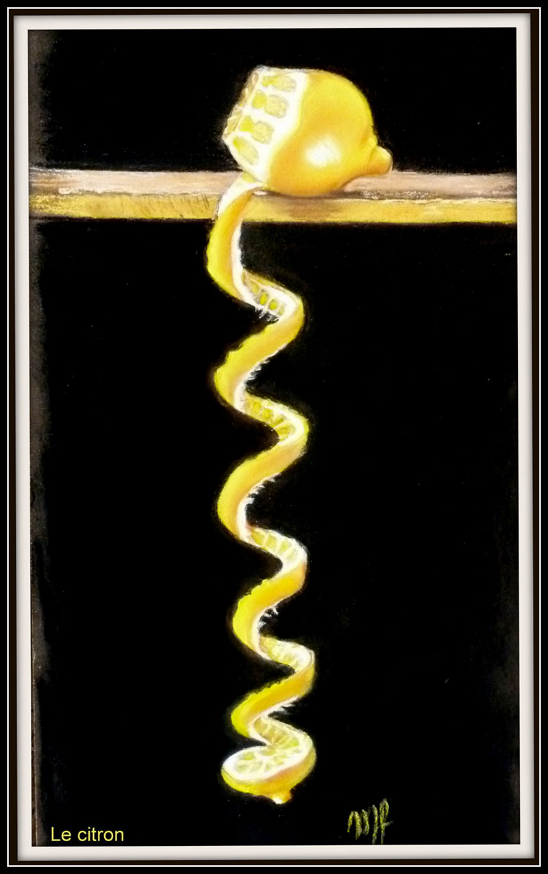 pastel d'un citron